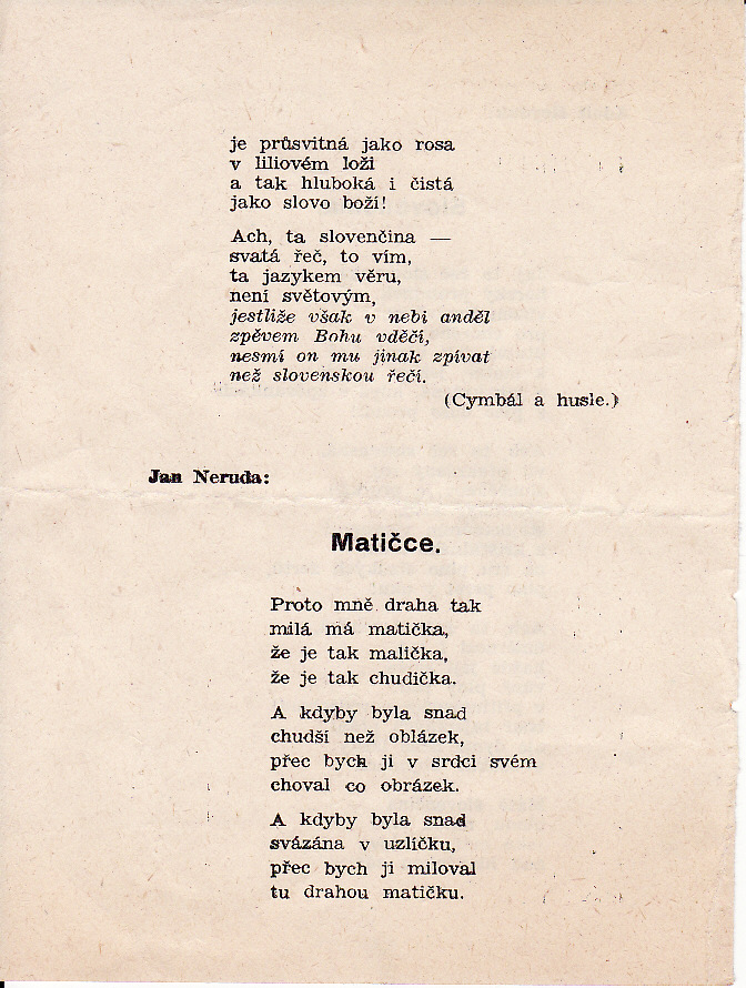 Slovenčina pokračovanie